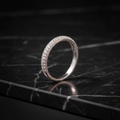 Ring on dark marble
