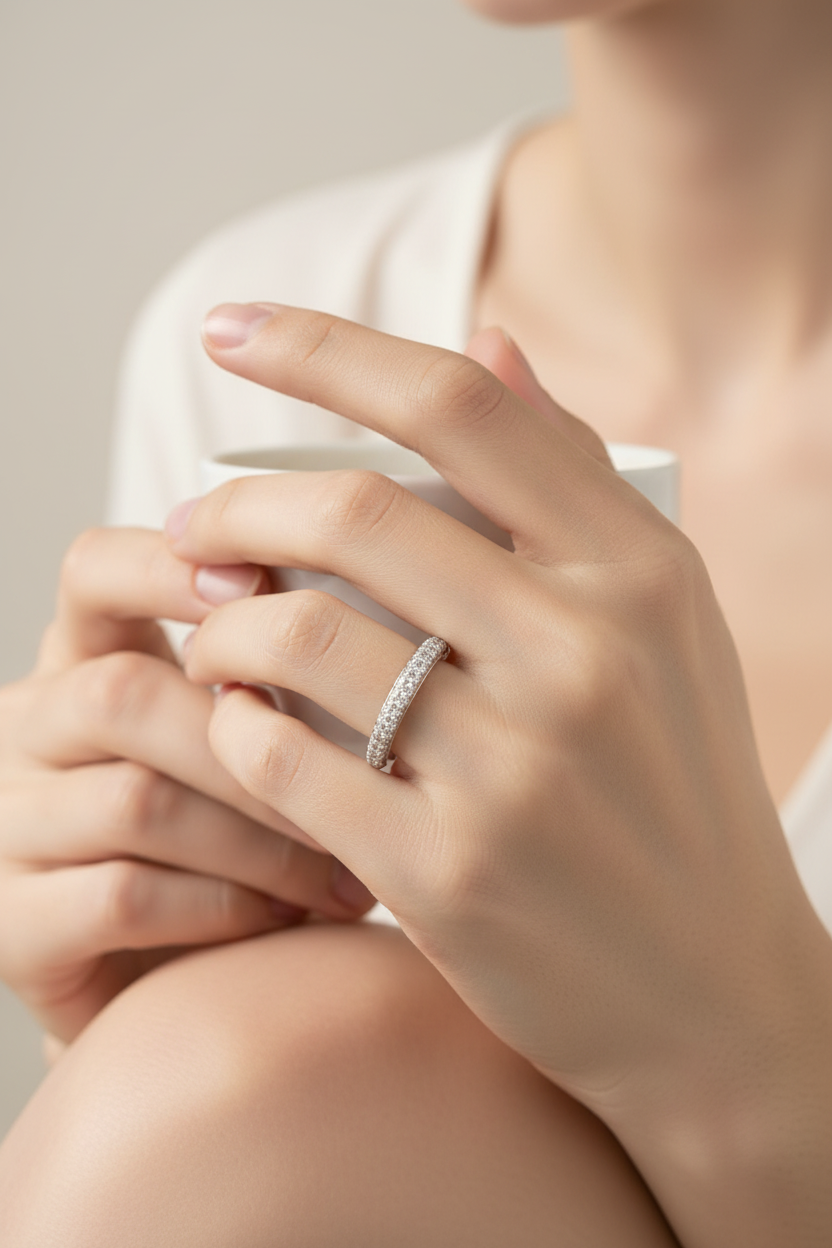 Ring worn on hand
